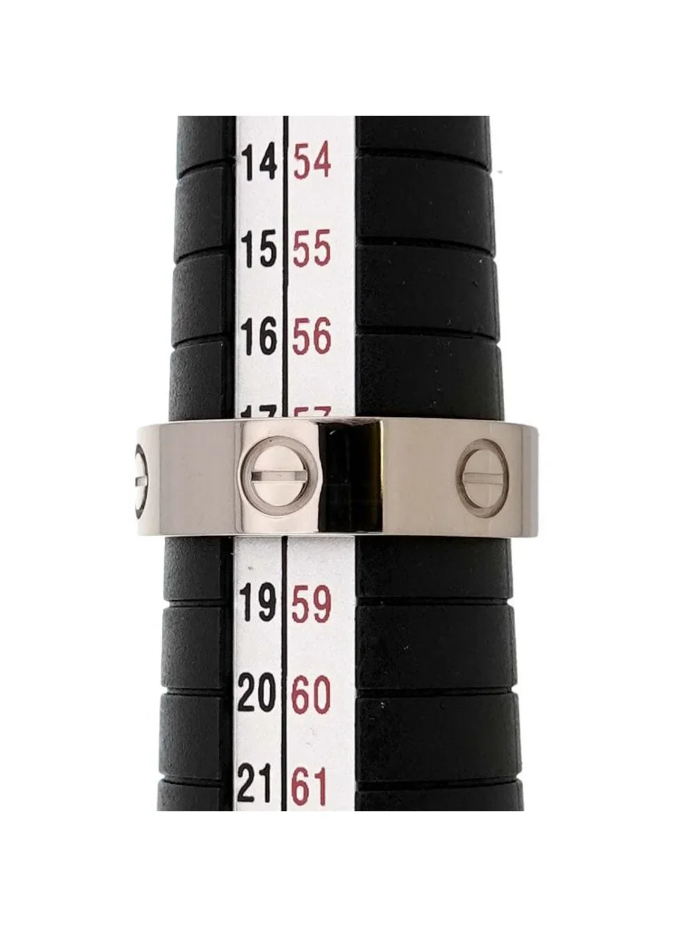 Cartier Love 58 Ring 18K White Gold Certificate